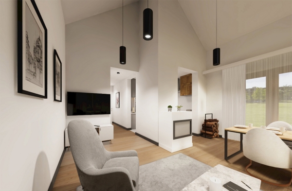 lokal 1 - salon z jadalnią