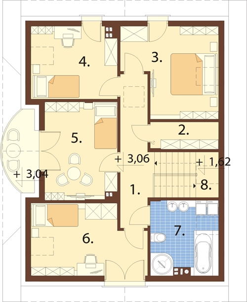 Rzut piętra / antresoli