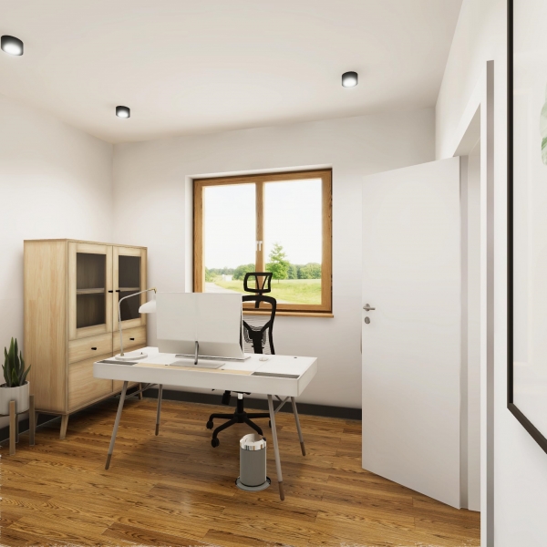 Przykładowa aranżacja wnętrz projektu L-6828 ROXETUS 2