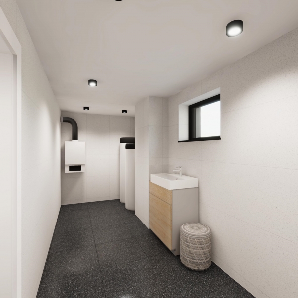 Przykładowa aranżacja wnętrz projektu L-6828 ROXETUS 2