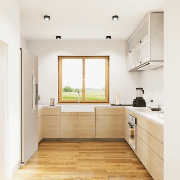 Przykładowa aranżacja wnętrz projektu L-6828 ROXETUS 2