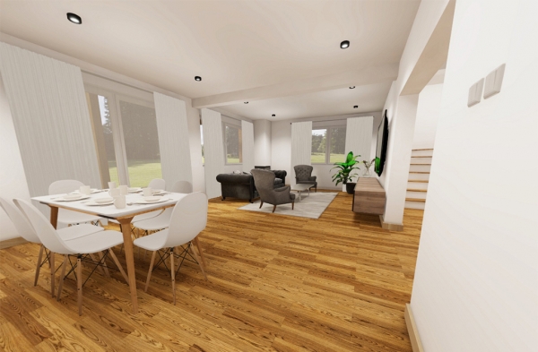 salon z jadalnią