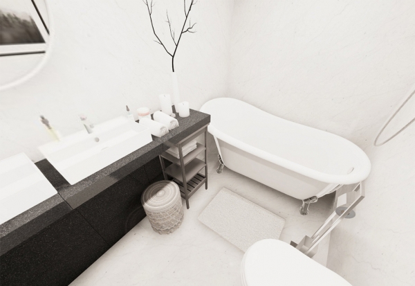 mieszkanie 2 piętro - łazienka
