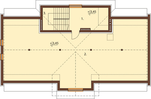 Rzut piętra / antresoli