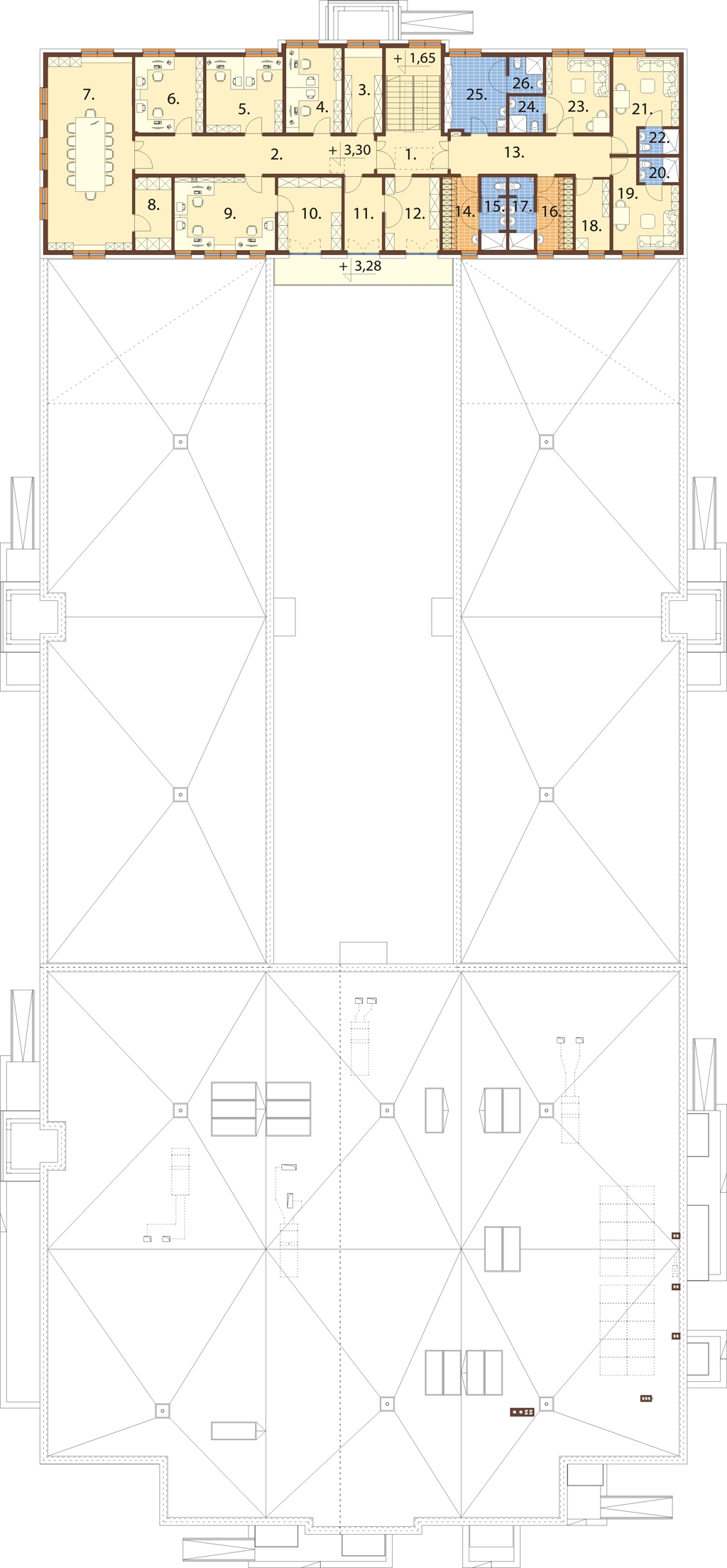 Rzut piętra / antresoli