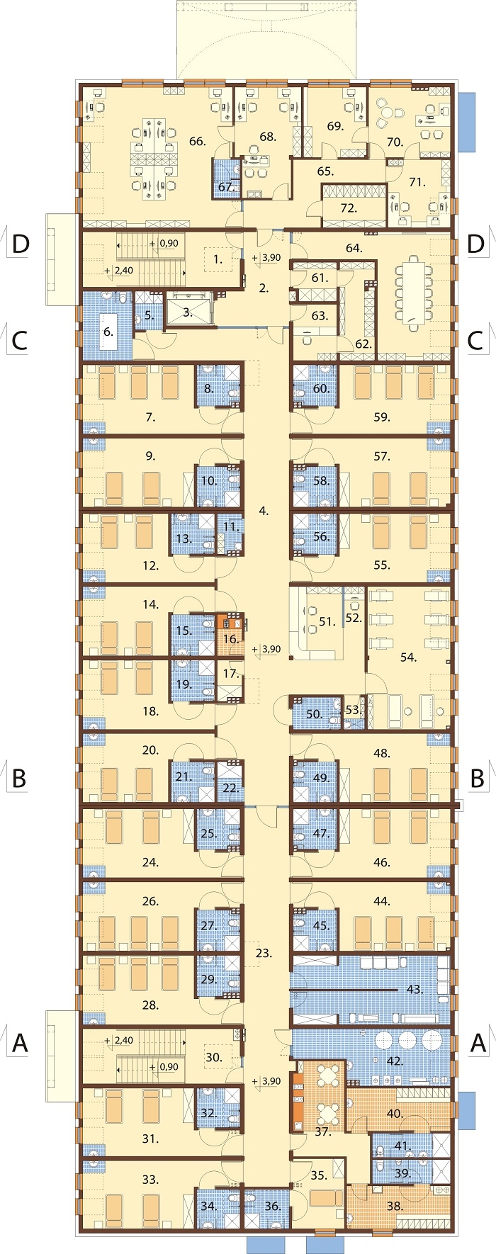 Rzut piętra / antresoli