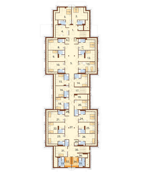 Rzut piętra / antresoli