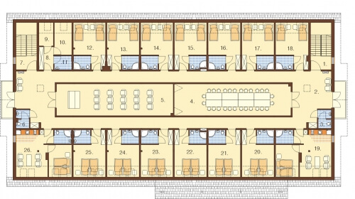 Rzut piętra / antresoli