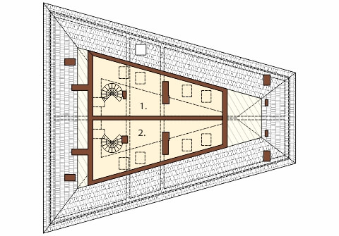 Rzut piętra / antresoli