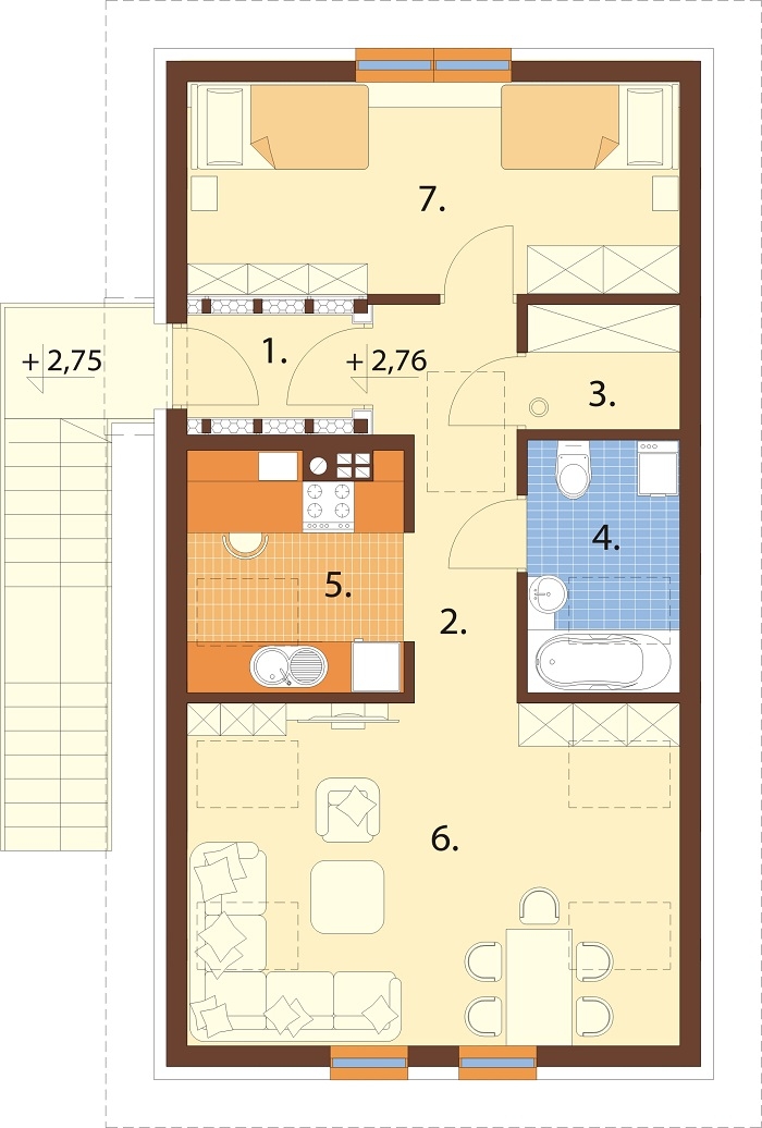 Rzut piętra / antresoli