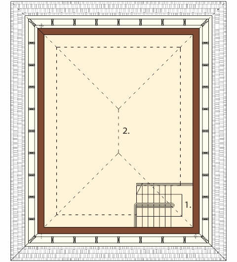 Rzut piętra / antresoli
