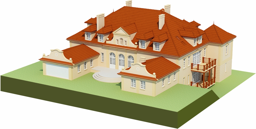 Projekt domu Czyżów RW-05 - model