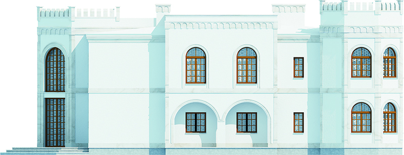 Projekt domu Tyczyn 2 RWL-02 - elewacja lewa