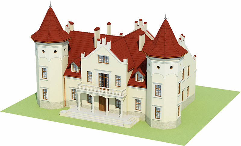 Projekt domu Sokołowiec 2 RWL-03 - model