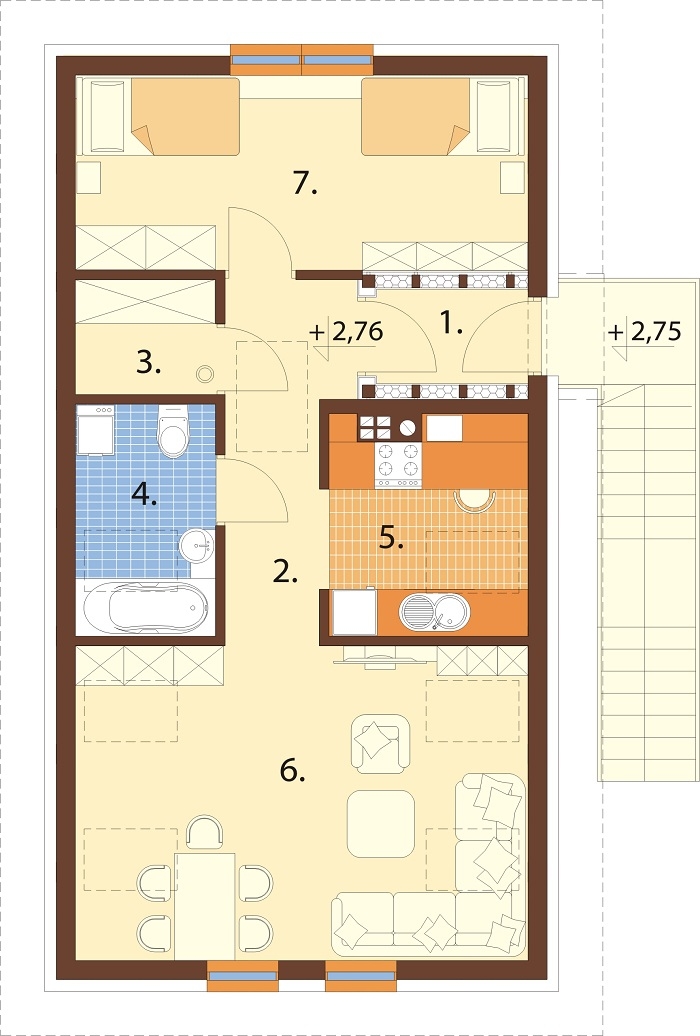 Rzut piętra / antresoli