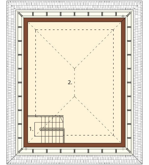 Rzut piętra / antresoli