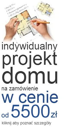 indywidualny projekt domu w cenie 5500 zł